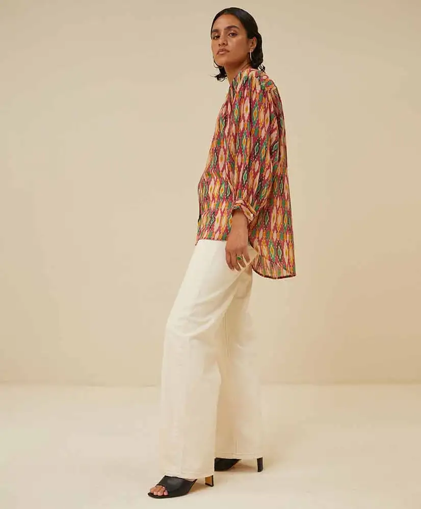 by-bar Blouse Lucy Summer Ikat