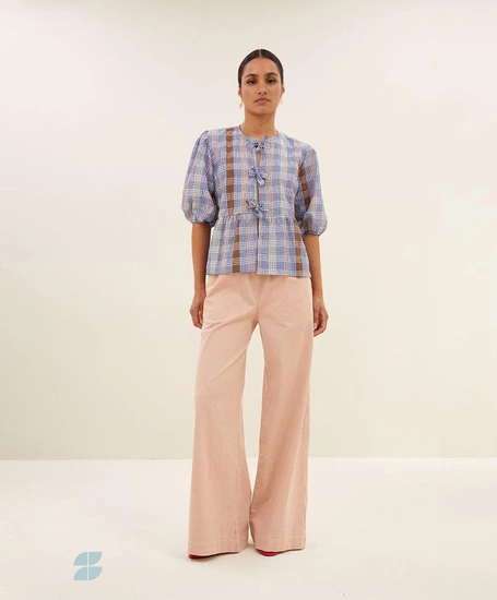 by-bar Broek Neal Stripe