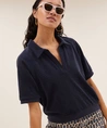 by-bar Polo Harper Slub