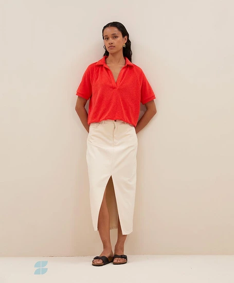by-bar Polo Harper Slub