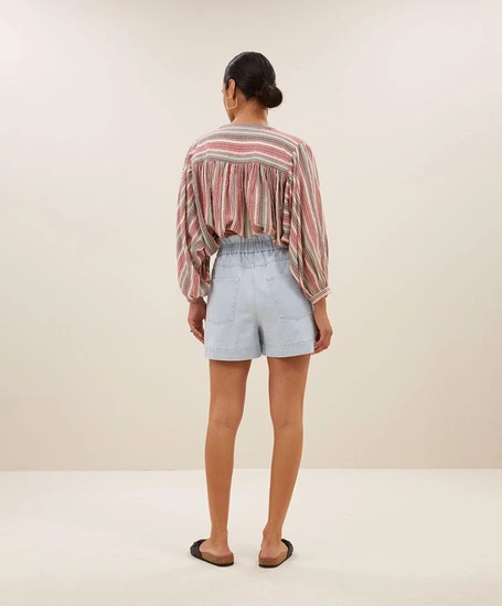 by-bar Short Leon Denim