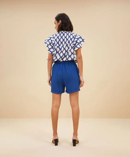 by-bar Short Linnen June