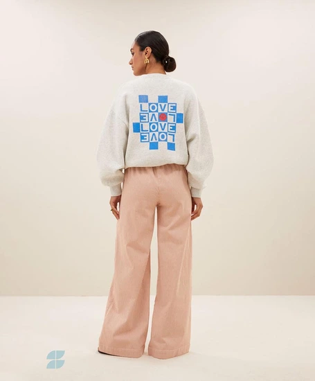 by-bar Sweater Bibi Love Backprint