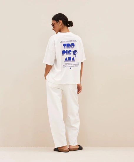 by-bar T-shirt Jade Dancing Backprint