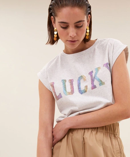 by-bar T-shirt Thelma Lucky Rainbow