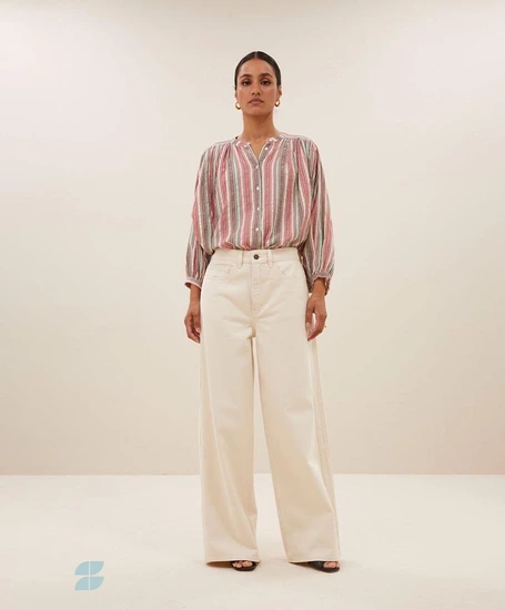 by-bar Top Becky Multi Stripe Athia