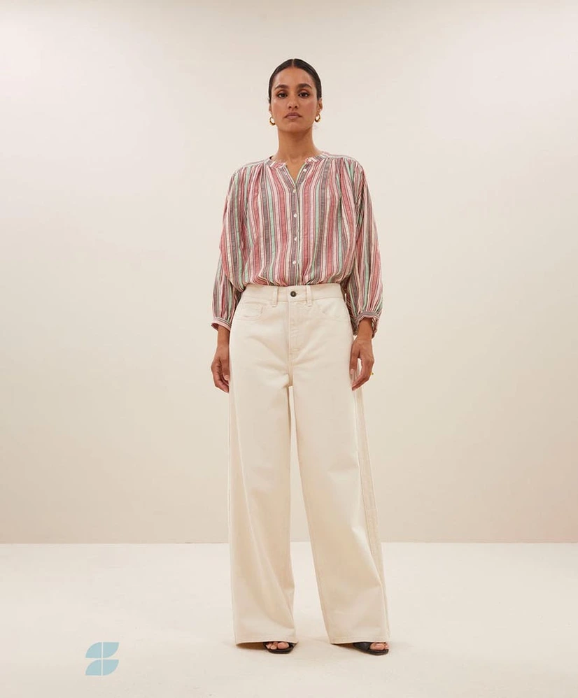 by-bar Top Becky Multi Stripe Athia