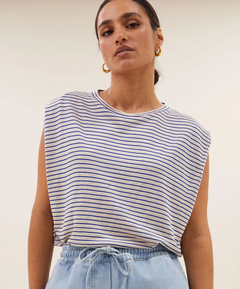 by-bar Top Dide Small Stripe
