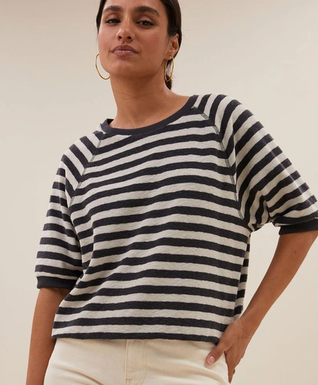 by-bar Top Neva Slub Stripe
