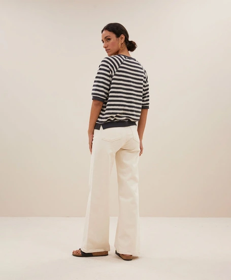 by-bar Top Neva Slub Stripe
