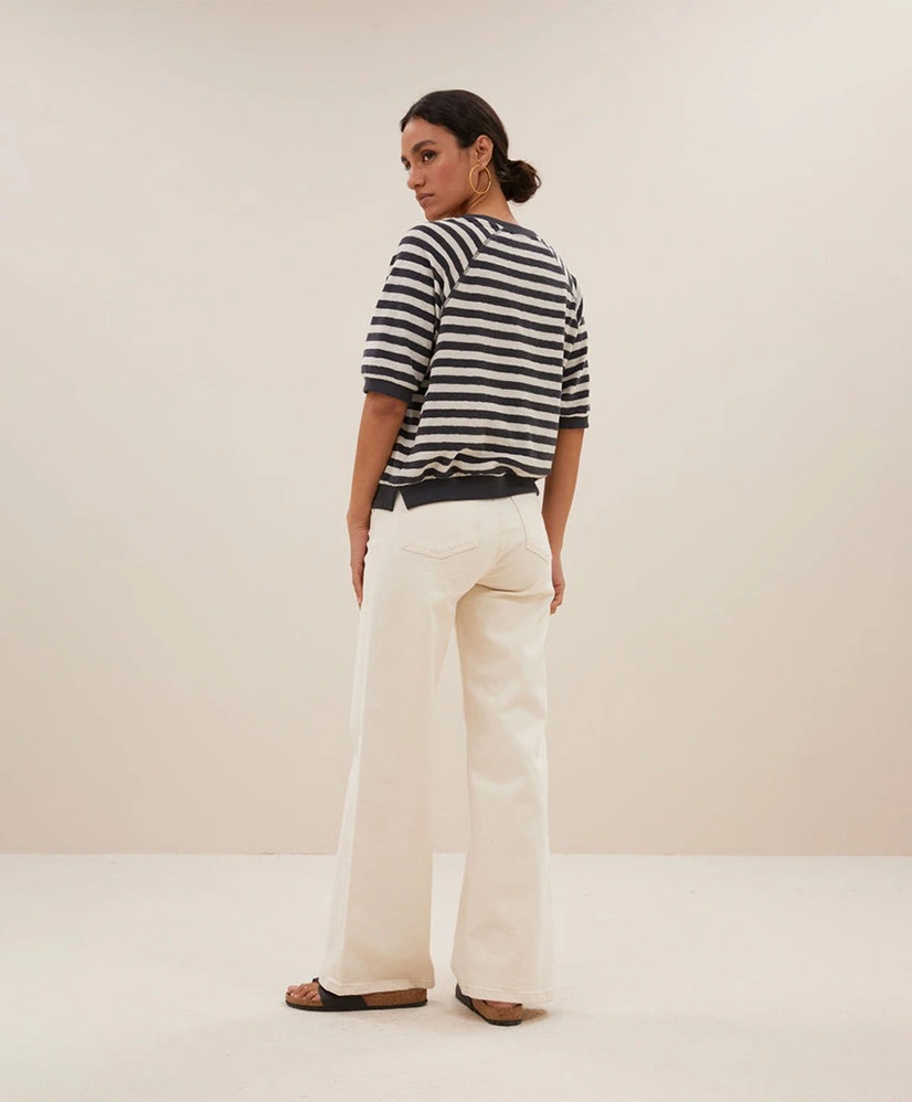 by-bar Top Neva Slub Stripe