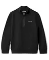 Calvin Klein Half Zip Sweater Chest Logo