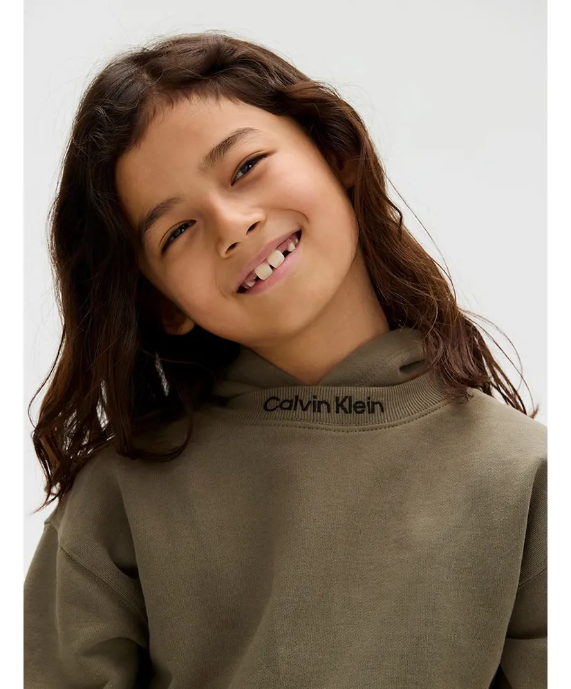 Calvin Klein Hoodie Embro Logo Terry