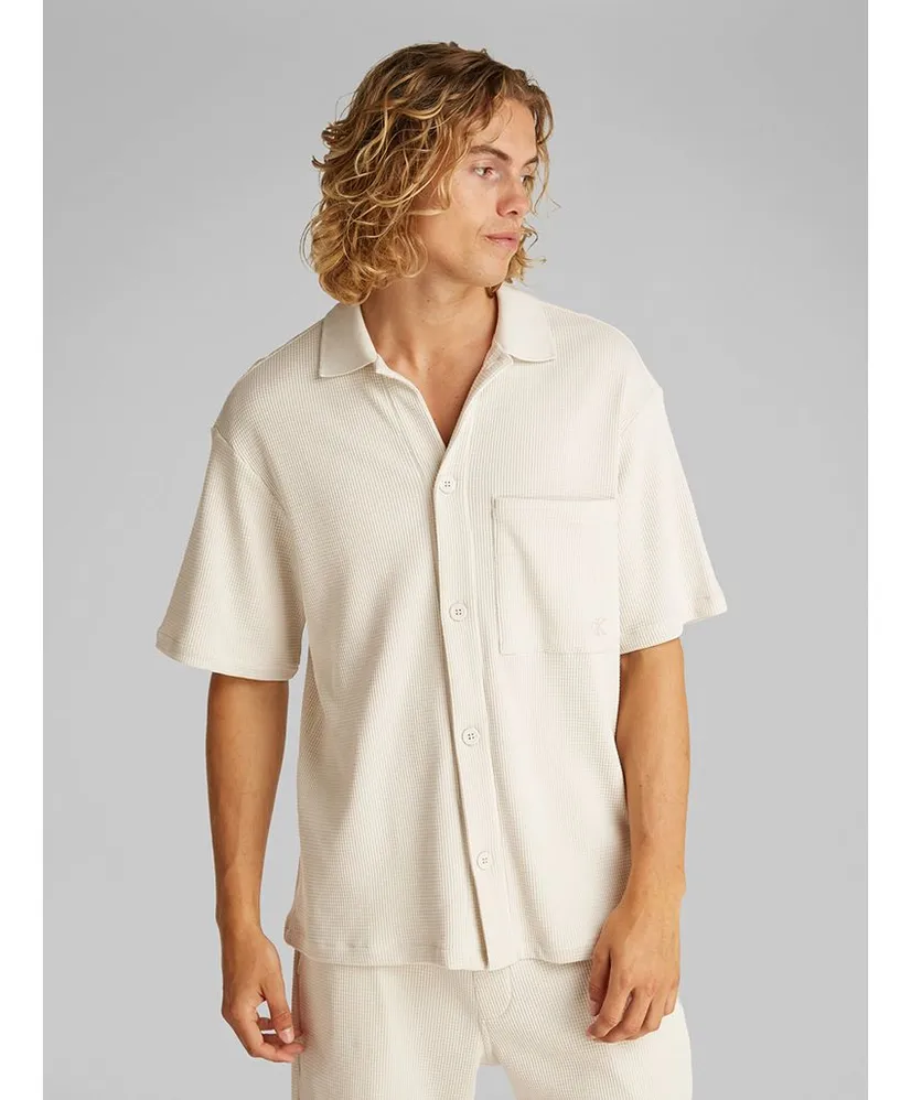 Calvin Klein Jeans Overhemd Chunky Waffle