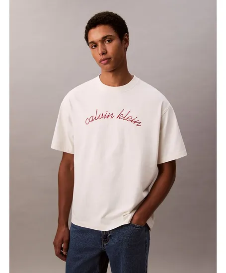 Calvin Klein Jeans T-shirt Center Chain Stitch