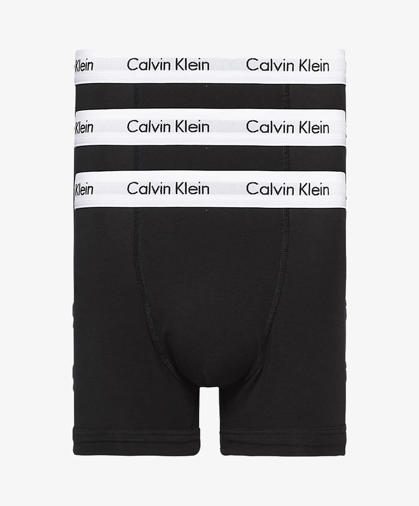 Calvin Klein Short Cotton Stretch 3-pack Zwart