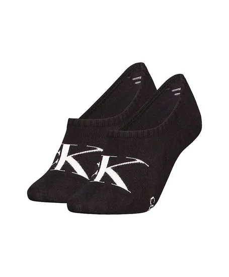 Calvin Klein Sneakersokken Monogram 2-Pack