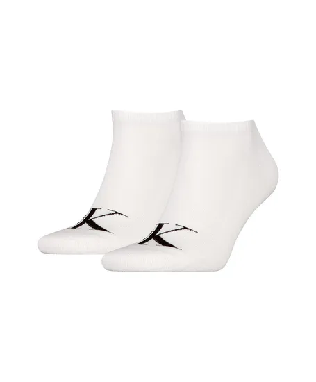 Calvin Klein Sneakersokken Monogram 2-Pack