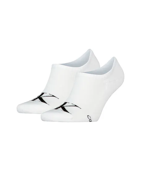 Calvin Klein Sneakersokken Monogram 2-Pack