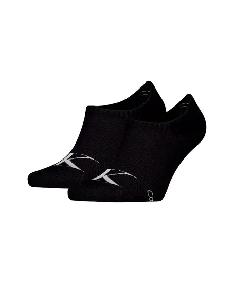 Calvin Klein Sneakersokken Monogram 2-Pack