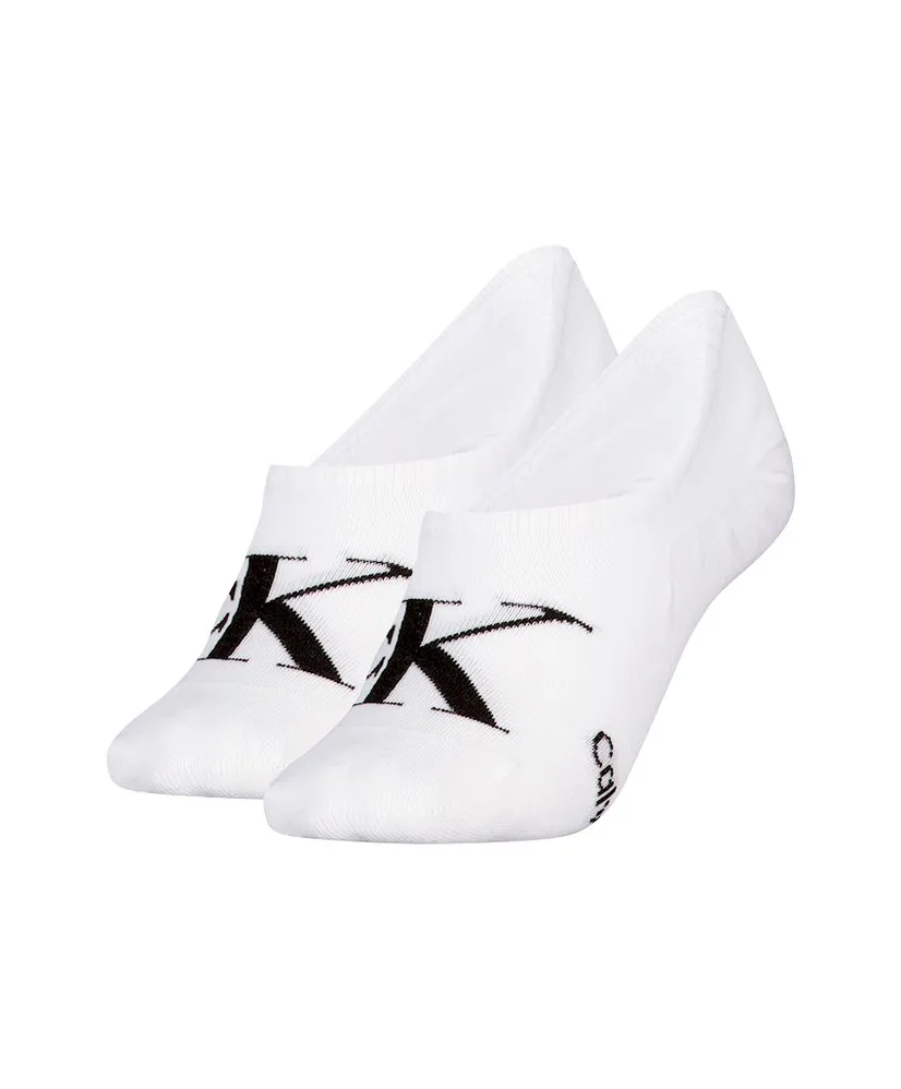 Calvin Klein Sneakersokken Monogram 2-Pack
