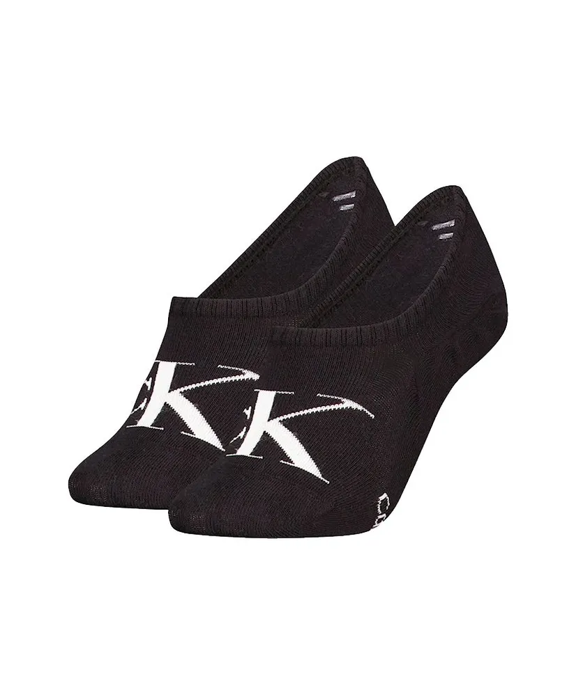 Calvin Klein Sneakersokken Monogram 2-Pack