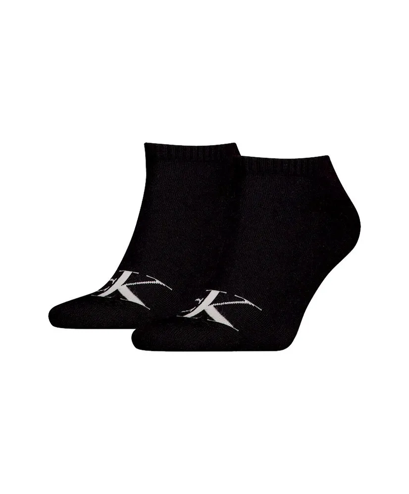Calvin Klein Sneakersokken Monogram 2-Pack