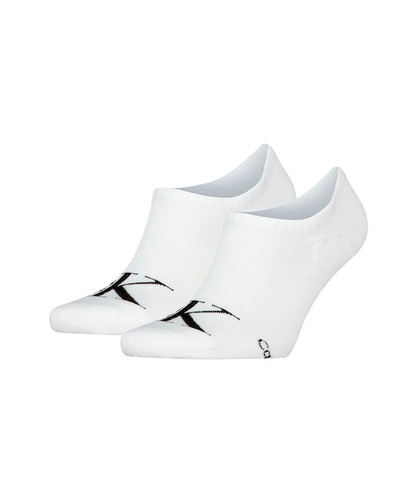Calvin Klein Sneakersokken Monogram 2-Pack