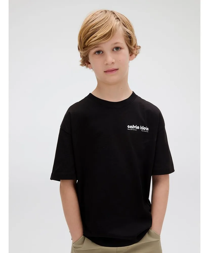 Calvin Klein T-shirt Geo Backprint