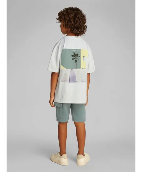 Calvin Klein T-Shirt Miami Backprint Oversized