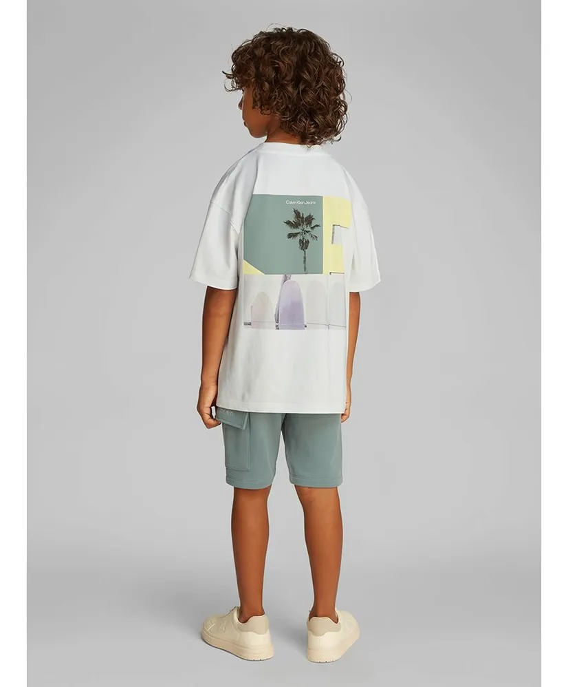 Calvin Klein T-Shirt Miami Backprint Oversized