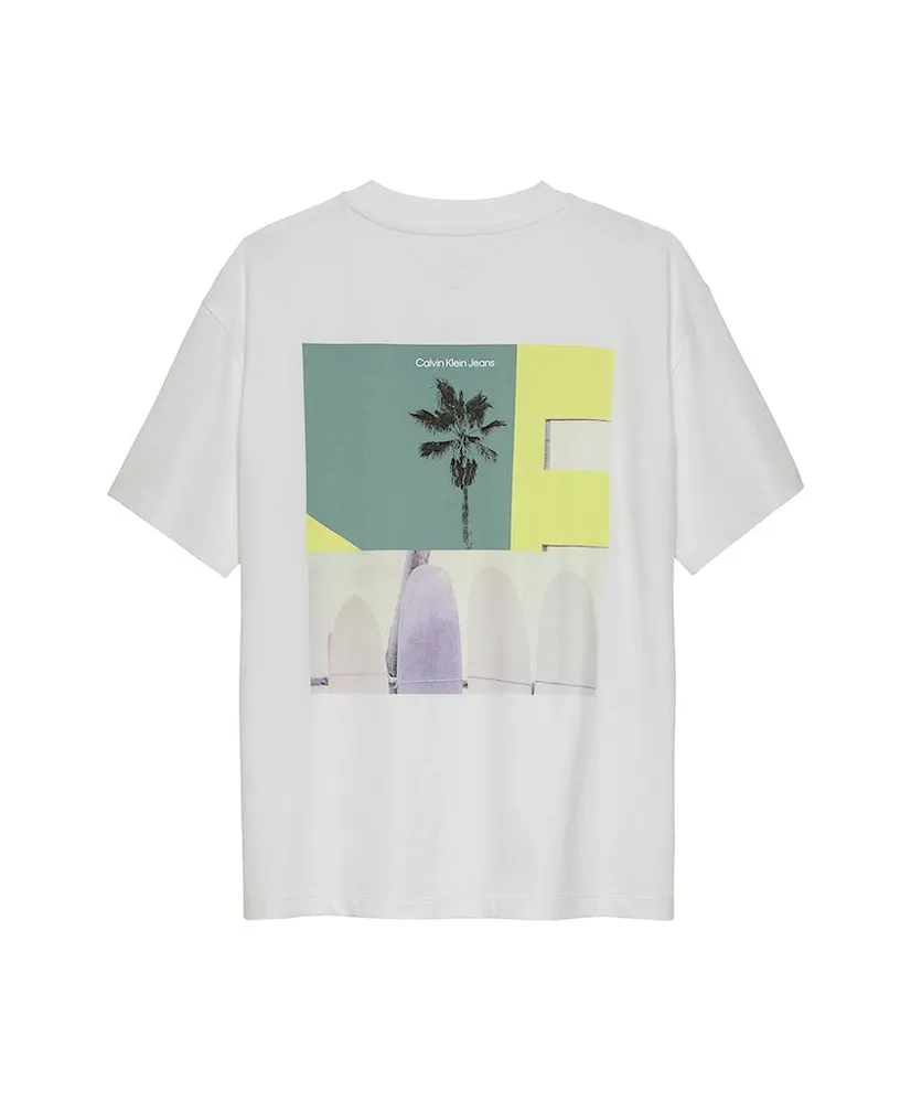 Calvin Klein T-Shirt Miami Backprint Oversized