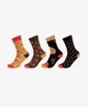 Camano Fun Socks Christmas Box Unisex 4-Pack