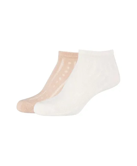 Camano Sneakersokken Ajour 2-Pack