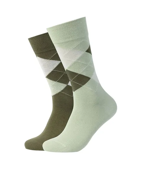 Camano Sokken Classic Argyle 2-Pack