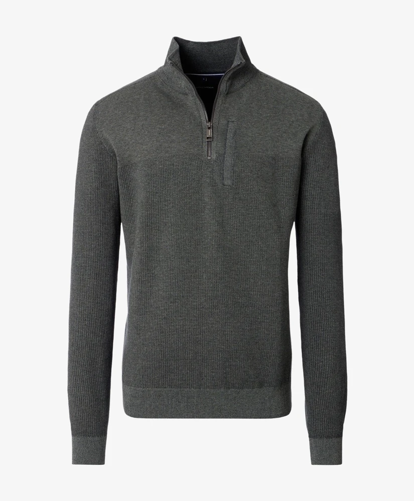 Casa Moda Half Zip Trui Troyer