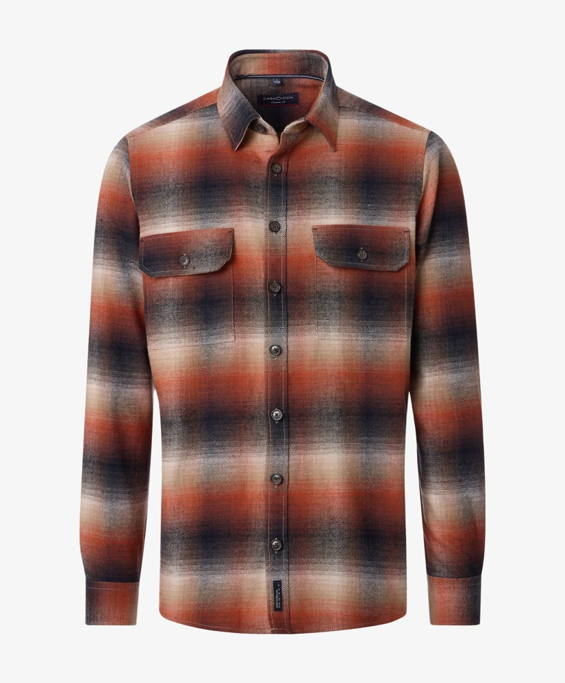 Casa Moda Overshirt Allover Patroon