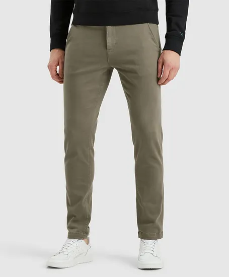 Cast Iron Chino Broek Slub