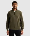 Cast Iron Half Zip Sweater Effen