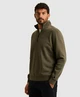 Cast Iron Half Zip Sweater Effen