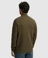 Cast Iron Half Zip Trui Soft Blend