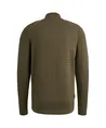 Cast Iron Half Zip Trui Soft Blend