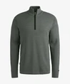 Cast Iron Half Zip Trui Soft Blend
