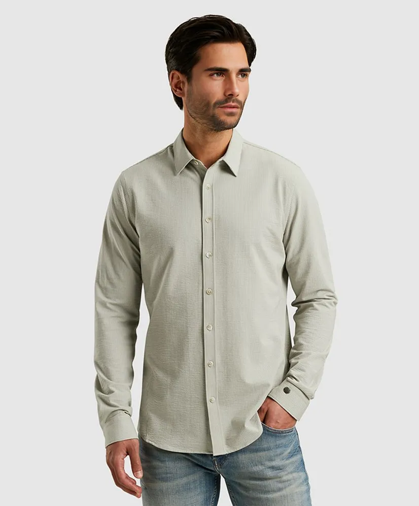 Cast Iron Overhemd Gestreept Slim Fit