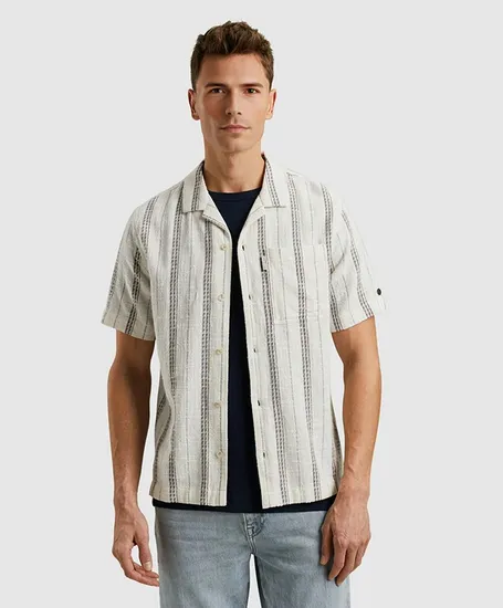 Cast Iron Overhemd Stripe Fancy Regular Fit