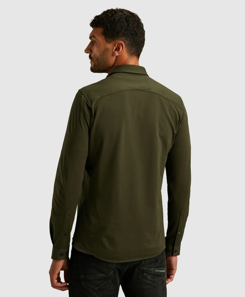 Cast Iron Overhemd Tech Twill Regular Fit