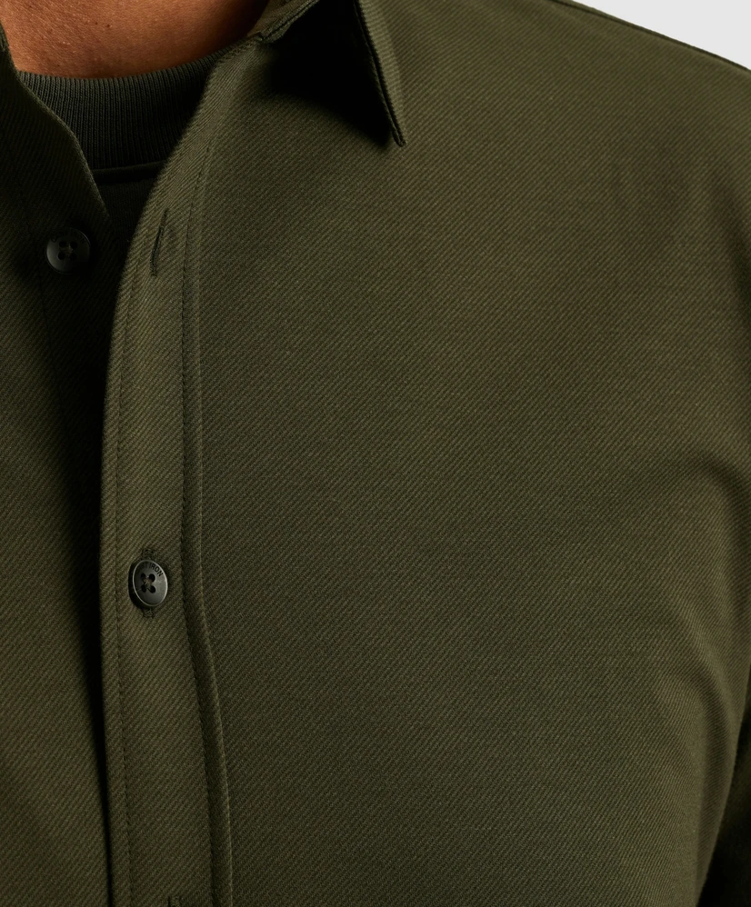 Cast Iron Overhemd Tech Twill Regular Fit