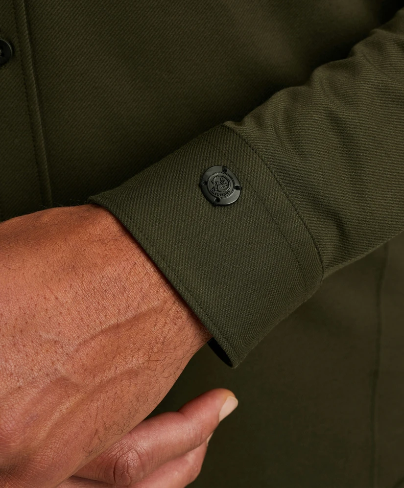 Cast Iron Overhemd Tech Twill Regular Fit