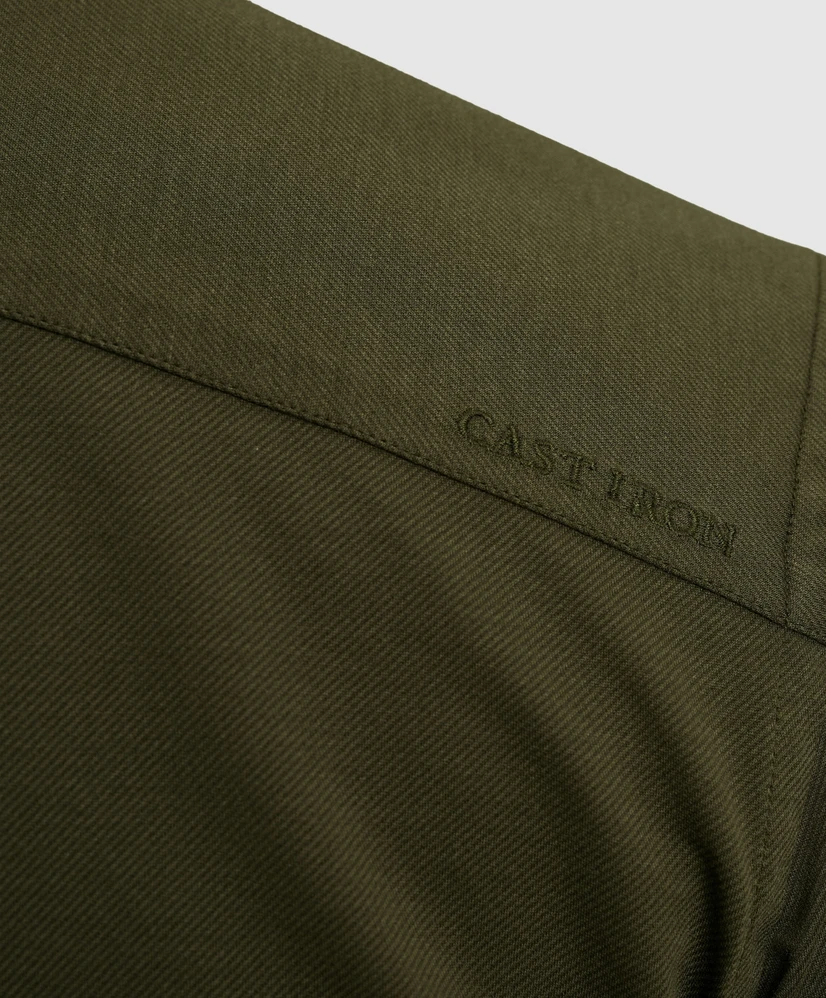 Cast Iron Overhemd Tech Twill Regular Fit