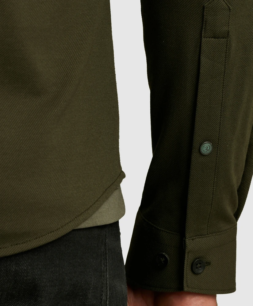 Cast Iron Overhemd Tech Twill Regular Fit